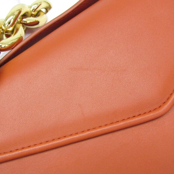 BOTTEGA VENETA Orange Leather Shoulder Bag - Picture 11 of 16